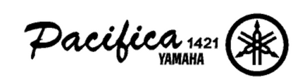 Yamaha Pacifica 1421 Guitar Headstock Decal Logo Waterslide or Foil Peel &amp; Stick. Thank you!