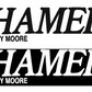 Hamer Gary Moore Signature Series Headstock Decal Logo Waterslide