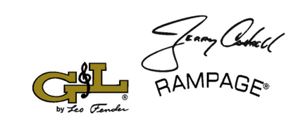 G&L Rampage Jerry Cantrell Signature Headstock Decal Logo Waterslide