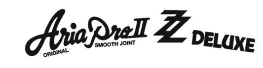 Aria Pro II ZZ Deluxe Headstock Decal Vinyl, Foil Or Waterslide
