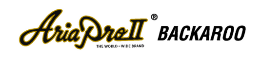 Aria Pro II Backaroo TE-450 Telecaster Lawsuit Guitar Headstock Decal Logo