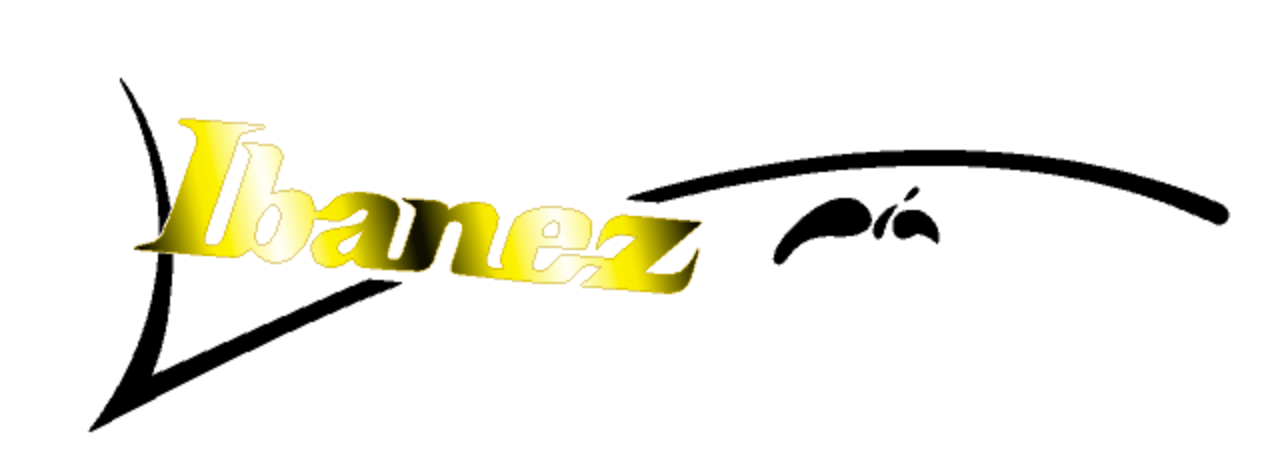 Ibanez Pia Guitar Headstock Decal logo Waterslide, Vinyl or Foil Vai