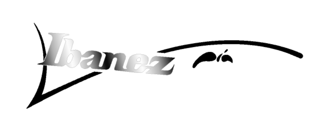 Ibanez Pia Guitar Headstock Decal logo Waterslide, Vinyl or Foil Vai