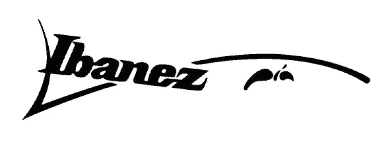Ibanez Pia Guitar Headstock Decal logo Waterslide, Vinyl or Foil Vai