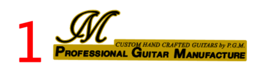 Moon PGM Guitar Headstock Decal Logo Waterslide Tele Strat MIJ Japan Lawsuit