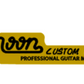 Moon PGM Guitar Headstock Decal Logo Waterslide Tele Strat MIJ Japan Lawsuit