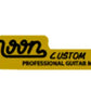 Moon PGM Guitar Headstock Decal Logo Waterslide Tele Strat MIJ Japan Lawsuit