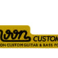 Moon PGM Guitar Headstock Decal Logo Waterslide Tele Strat MIJ Japan Lawsuit