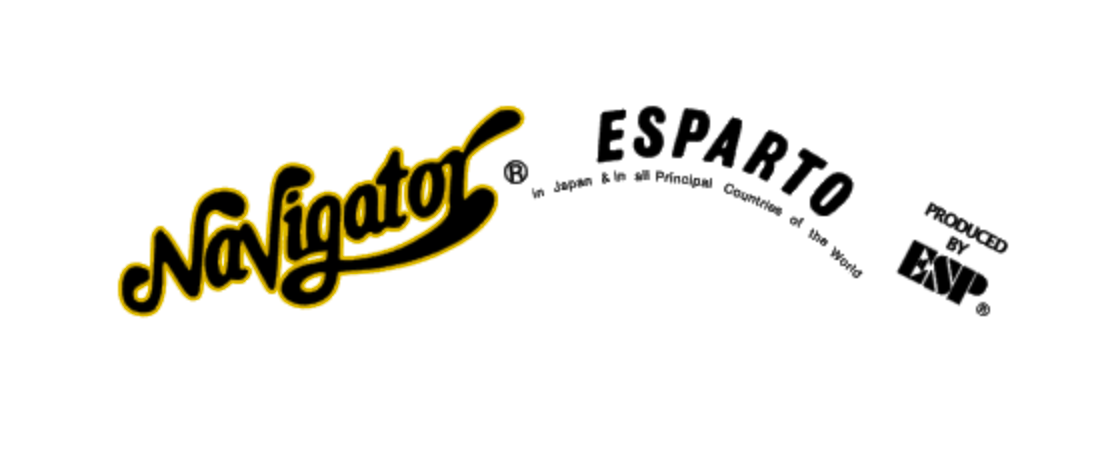 Navigator Esparto Strat Headstock Decal Logo MIJ Waterslide 