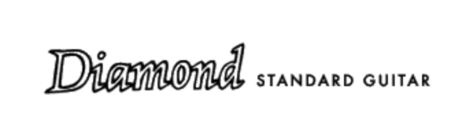 Diamond MIJ Lawsuit Guitars Headstock Decal Logo Waterslide
