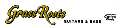 Grass Roots ESP Guitars Headstock Decal Logo Waterslide, Vinyl or Mirror Foil Peel and Stick