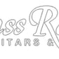 Grass Roots ESP Guitars Headstock Decal Logo Waterslide, Vinyl or Mirror Foil Peel and Stick