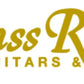 Grass Roots ESP Guitars Headstock Decal Logo Waterslide, Vinyl or Mirror Foil Peel and Stick