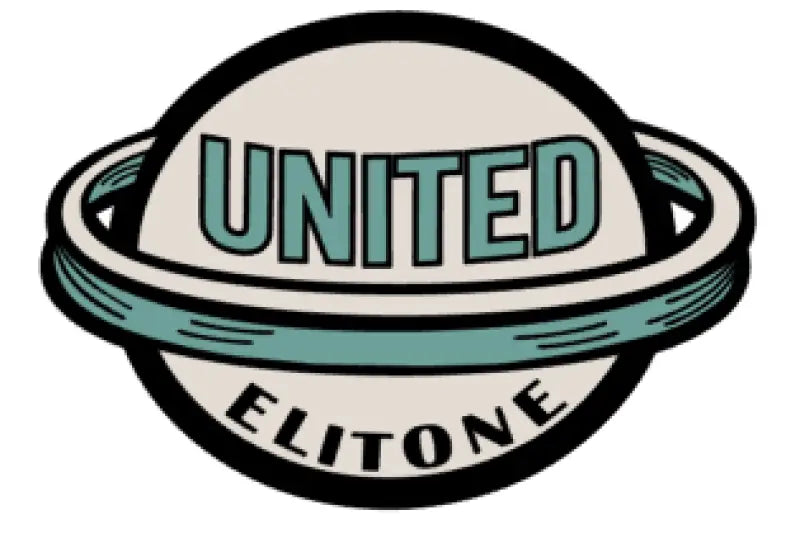 United Elitone Guitar Headstock Logo Decal Vinyl or Waterslide