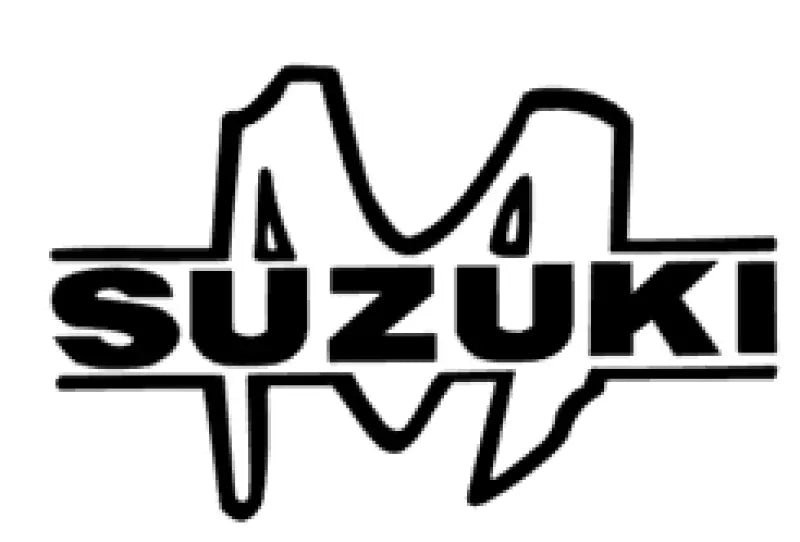 Suzuki M Guitar Headstock Decal Logo Vinyl or Foil Matsumoku