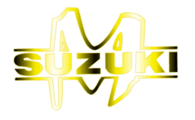 Suzuki M Guitar Headstock Decal Logo Vinyl or Foil Matsumoku