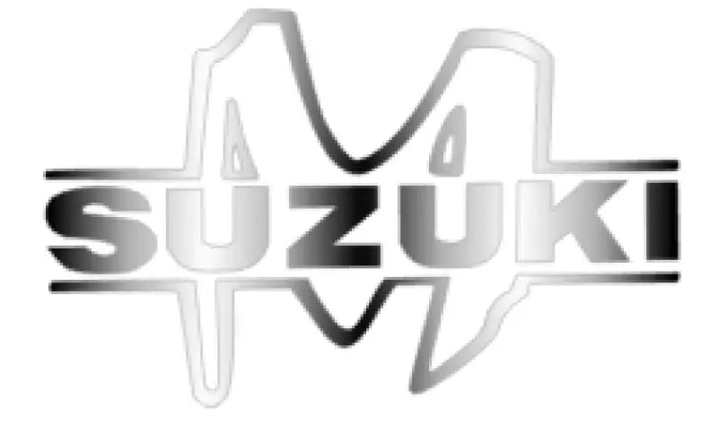 Suzuki M Guitar Headstock Decal Logo Vinyl or Foil Matsumoku