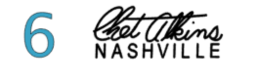 Gretsch Chet Atkins Pick Guard Decal Sign Post, Nashville, Tennessean, Tennessee Rose, and Signature