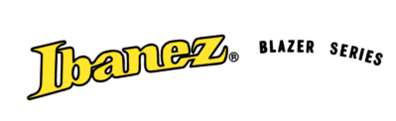 Ibanez Blazer Series Guitar or Blazer Bass or Roadster Bass Headstock Logo Decal Waterslide