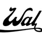 Wal bass and Wal Pro Bass Headstock Decal Logo Waterslide