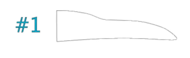 Reproduction Plastic Fang Truss Rod Cover For Rickenbacker Guitar 12 String 330, 360, 450,660,