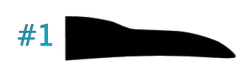 Reproduction Plastic Fang Truss Rod Cover For Rickenbacker Guitar 12 String 330, 360, 450,660,