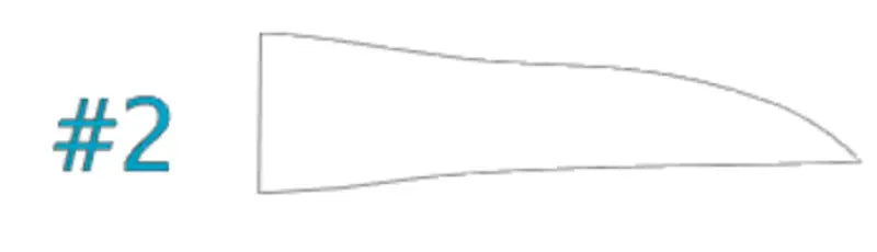 Reproduction Plastic Fang Truss Rod Cover For Rickenbacker Guitar 12 String 330, 360, 450,660,