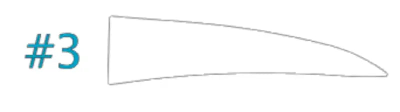 Reproduction Plastic Fang Truss Rod Cover For Rickenbacker Guitar 12 String 330, 360, 450,660,