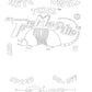 Diaz Tremodillo Guitar Effects Pedal Restoration Decal Set and box label