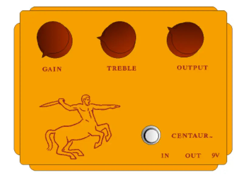 Klon Centaur Horsie and Non Horsie Long And Short Tail Guitar Effects Pedal Repro Restoration Decal