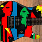 Ernie Ball Musicman JP Models John Petrucci Picasso Guitar Body Graphic Decal Set Vinyl Peel & Stick