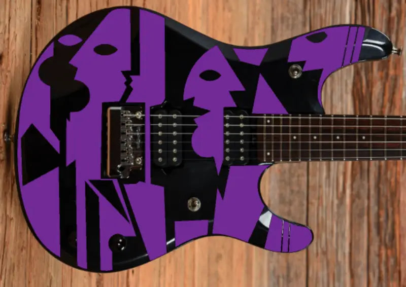 Ernie Ball Musicman JP Models John Petrucci Picasso Guitar Body Graphic Decal Set Vinyl Peel & Stick