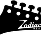 Zodiac Works And Zodiac NEO Guitar Headstock Decals Japan Waterslide