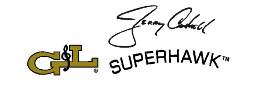 G&L Rampage or Superhawk Jerry Cantrell Signature Headstock Decal Logo Waterslide