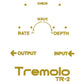 Boss TR-2 Tremolo Guitar Effects Pedal Decal Set Waterslide