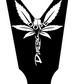 Dean ML and Razorback DOPE Dimebag Parody Guitars Headstock Decal