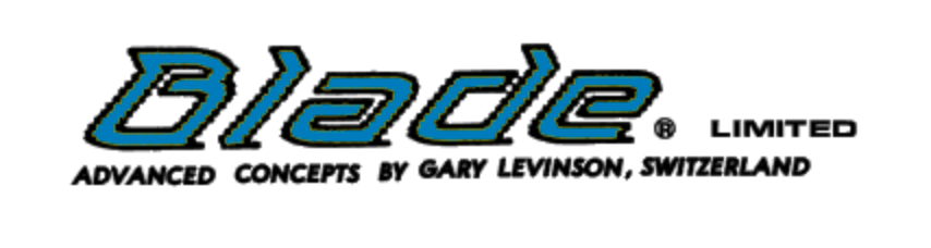 Blade Gary Levinson Guitar Headstock Decal Logo Waterslide Non Metallic