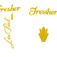 Fresher Les Paul MIJ Guitar Headstock Decal Vinyl or Foil Peel and Stick