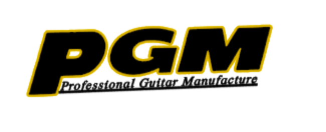 PGM MIJ Guitar Headstock Decal Logo Waterslide Strat Lawsuit Logo