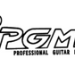 PGM MIJ Guitar Headstock Decal Logo Waterslide Strat Lawsuit Logo