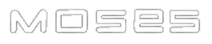 Moses Graphite Bass or Guitar Headstock Decal Logo Vinyl or Foil Peel and stick