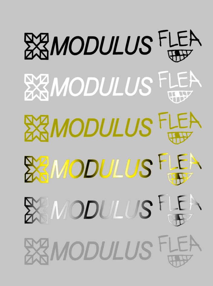 Modulus Flea Bass Guitar Headstock Decal
