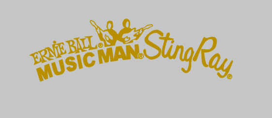 Ernie Ball Music Man Stingray Bass Reproduction Waterslide Headstock Decal