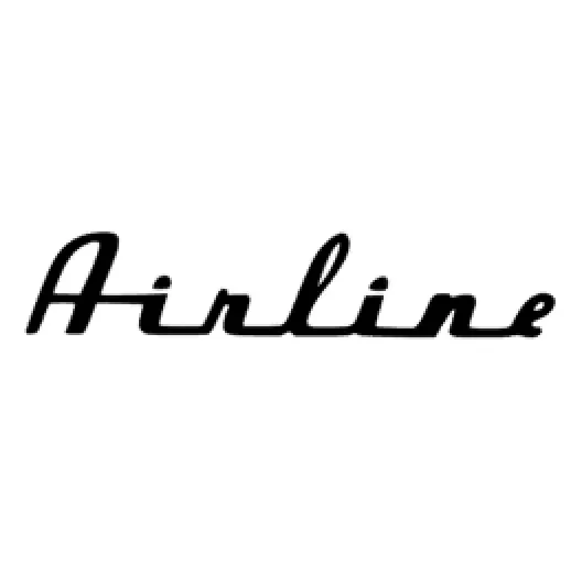 Airline Guitar Headstock Reproduction Decal Logo - Guitar-Restore