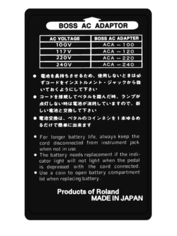 boss pedal voltage guitar-restore.net