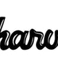 Charvel Toothpaste Or Charvette Toothpaste Headstock Decal Logo