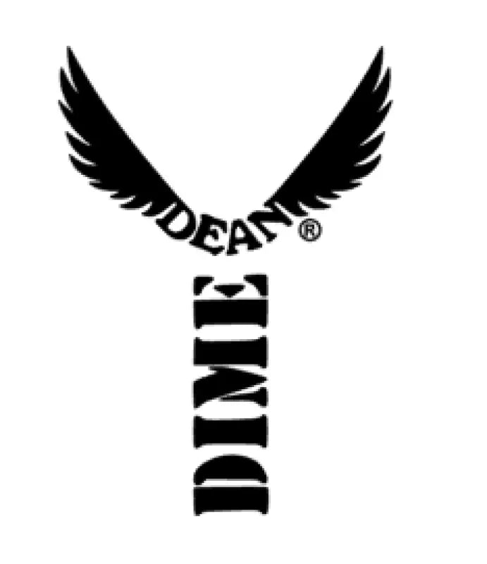 Dean "Dime" Repro Headstock Decal Logo Waterslide or Foil - Guitar-Restore