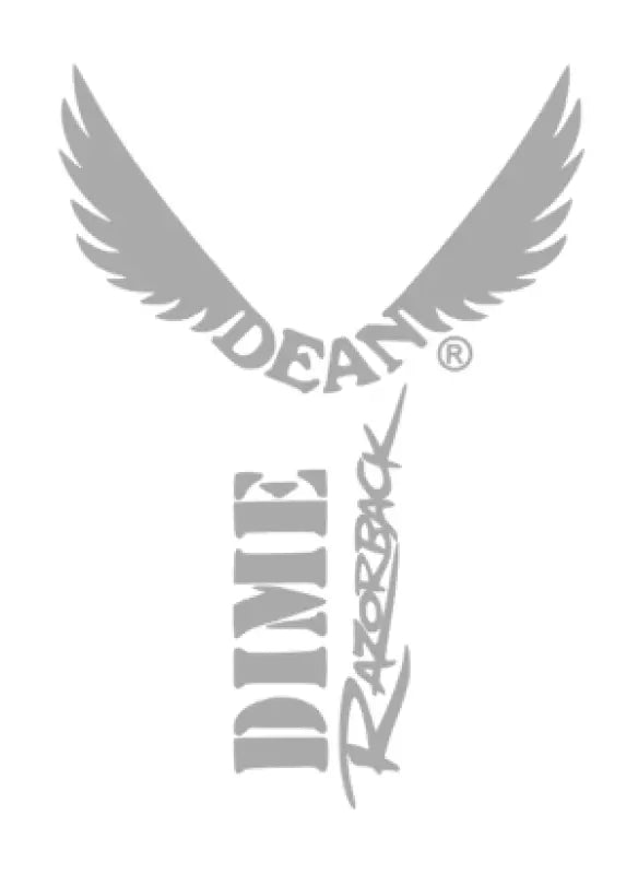 Dean Razorback Guitar Headstock Decal Vinyl or Foil Peel & Stick or Waterslide - Guitar-Restore