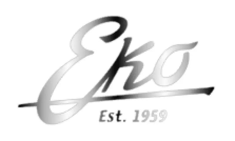 EKO Script Guitar Headstock Logo Decal Vinyl or Foil Peel & Stick - Guitar-Restore