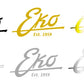 EKO Script Guitar Headstock Logo Decal Vinyl or Foil Peel & Stick - Guitar-Restore